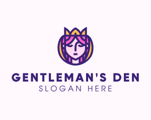 Beautiful Royal Queen logo design