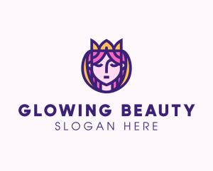 Beautiful Royal Queen logo design