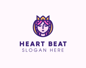 Beautiful Royal Queen logo design