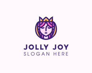 Beautiful Royal Queen logo design