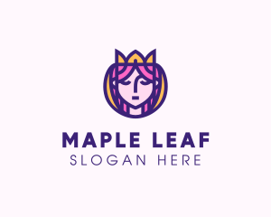 Beautiful Royal Queen logo design