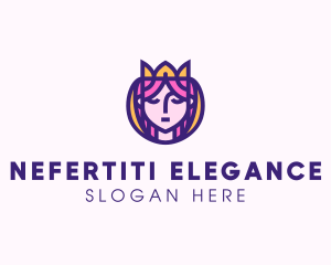 Beautiful Royal Queen logo design