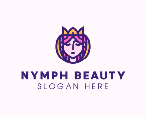 Beautiful Royal Queen logo design