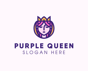 Beautiful Royal Queen logo design