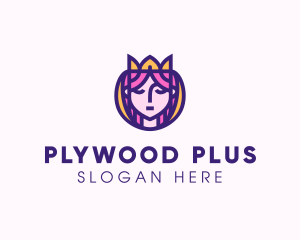 Beautiful Royal Queen logo design