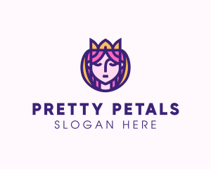 Beautiful Royal Queen logo design