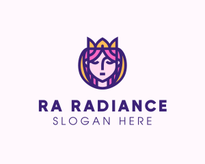 Beautiful Royal Queen logo design