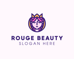 Beautiful Royal Queen logo design