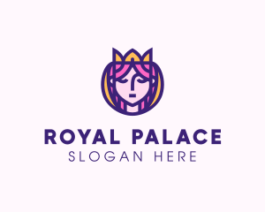 Beautiful Royal Queen logo design