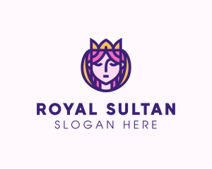 Beautiful Royal Queen logo design