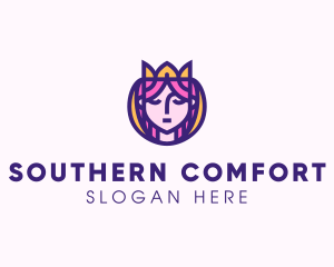 Beautiful Royal Queen logo design