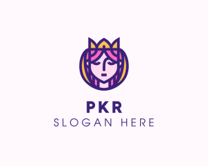 Beautiful Royal Queen logo design