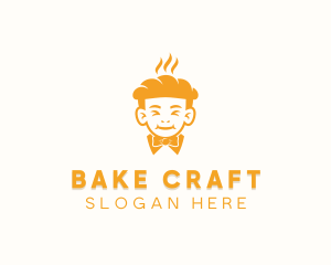 Bread Pastry Boy logo design