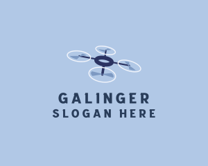 Drone Delivery Logistics Logo