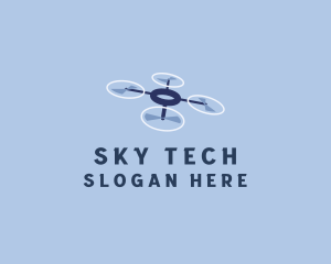 Drone Delivery Logistics logo design