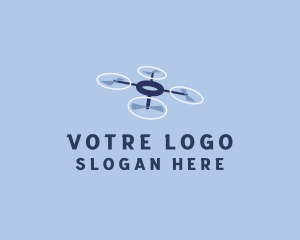 Delivery - Drone Delivery Logistics logo design
