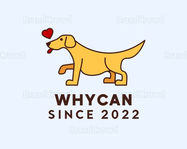 Pet Dog Veterinarian Logo