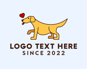 Rottweiler - Pet Dog Veterinarian logo design