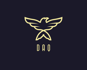 Enterprise - Yellow Eagle Bird logo design
