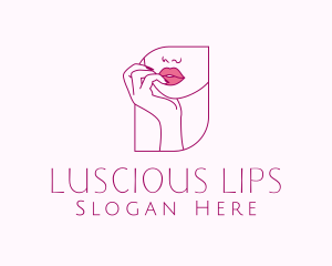 Lips - Beauty Cosmetic Lips logo design