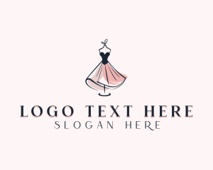 Bridal Fashion Dress logo design