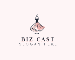 Bridal Fashion Dress Logo