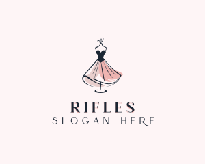 Bridal Fashion Dress Logo