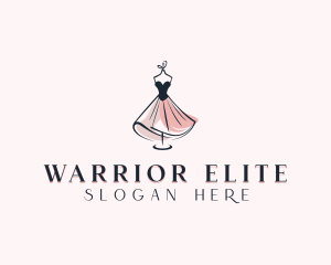 Bridal Fashion Dress Logo