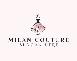 Bridal Fashion Dress logo design