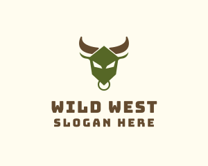 Rodeo - Rodeo Bull Head logo design