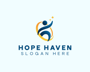 Humanitarian - Goal Humanitarian Star logo design