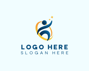 Coaching - Goal Humanitarian Star logo design