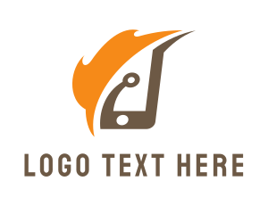 Mobile - Fire Mobile logo design