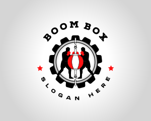 Boxing Workout Gym logo design