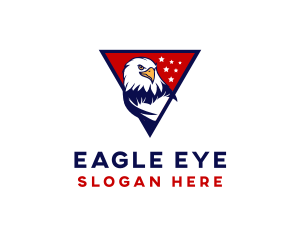 American Bald Eagle logo design