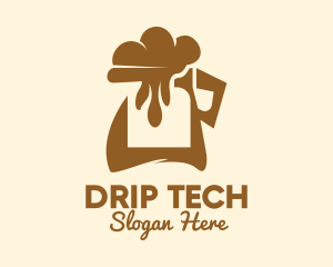 Coffee Foam Jug  logo design