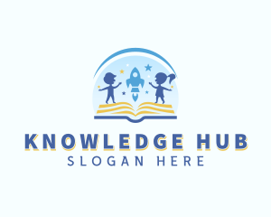 Child Learning Book Logo