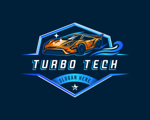 Turbo - Automotive Car Vehicle logo design