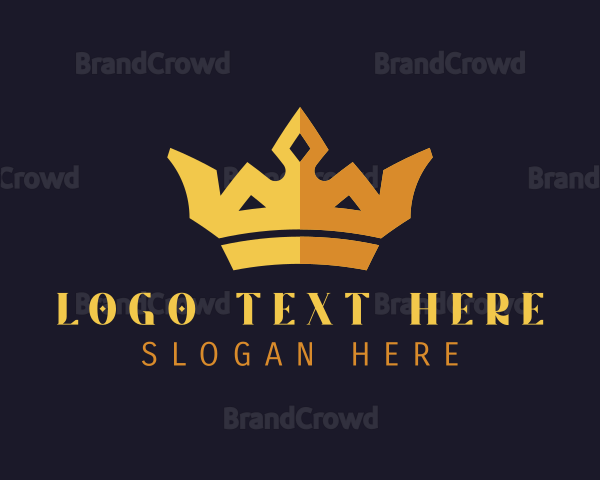 Premium Luxe Crown Logo