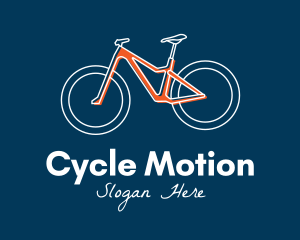 Bicycle Cycling Sports  logo design