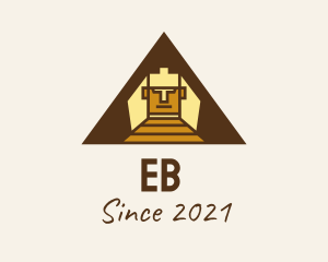 Egyptian - Pyramid Tomb Sphinx logo design