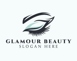 Cosmetic - Eyeshadow Glam Cosmetic logo design