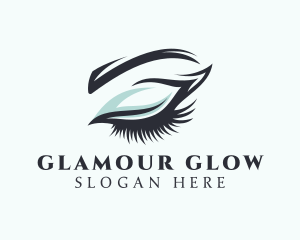 Cosmetic - Eyeshadow Glam Cosmetic logo design