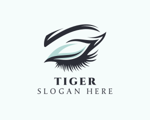 Eye - Eyeshadow Glam Cosmetic logo design