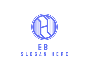 Modern Letter OH Monogram Logo