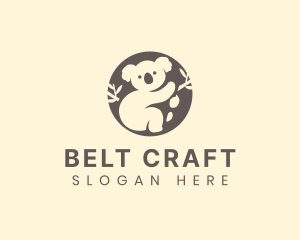 Koala Bear Animal logo design