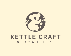 Koala Bear Animal logo design