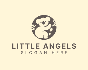 Koala Bear Animal logo design