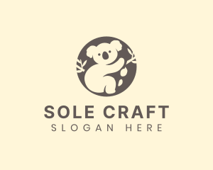 Koala Bear Animal logo design