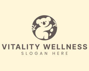 Koala Bear Animal logo design